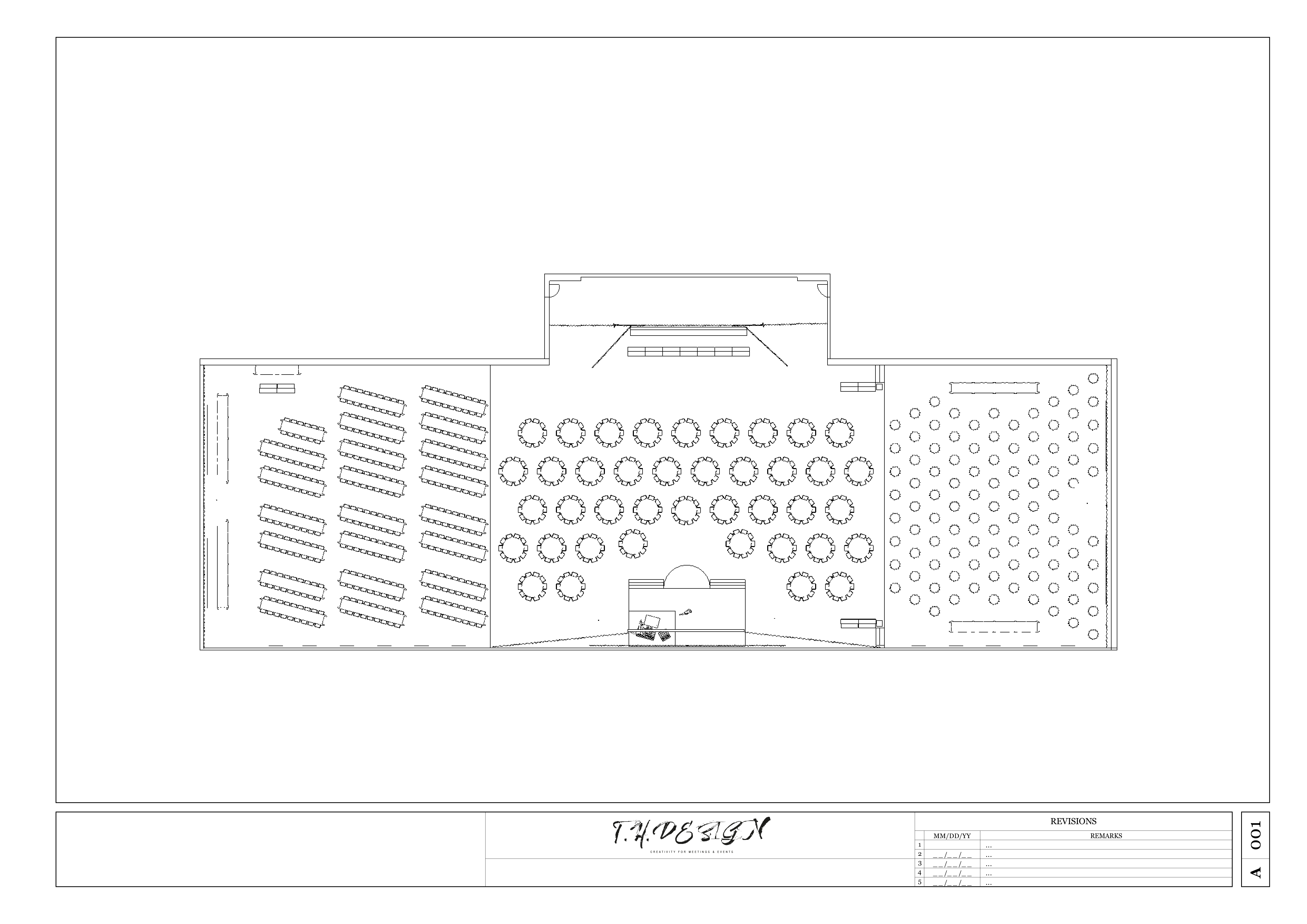 Planritning över mässa